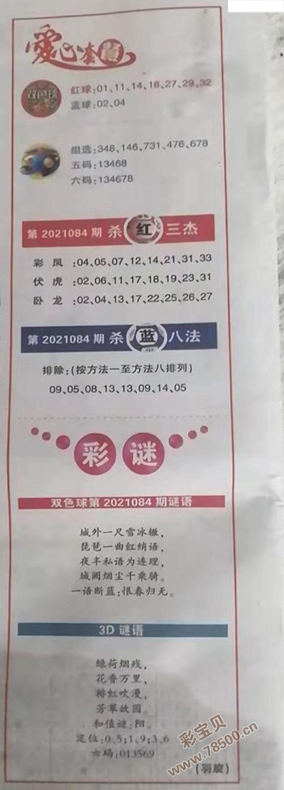 探索双色球全国联销图，谜语中的数字奥秘